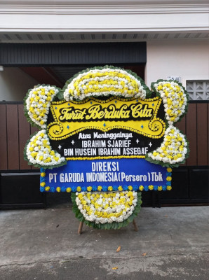 Papan Bunga Duka di Karangbungur